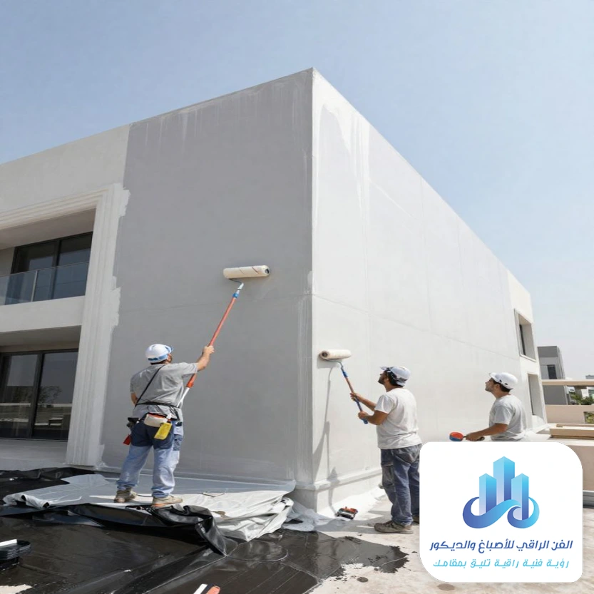اصباغ واجهات فلل في الدمام
