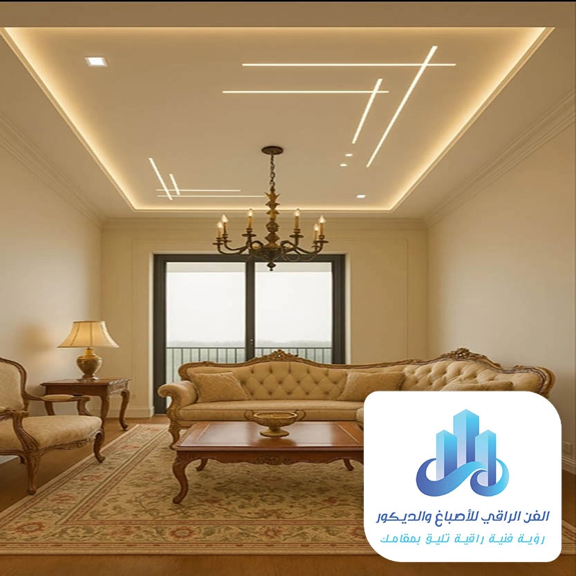 ديكور اضاءة مخفية للاسقف الدمام