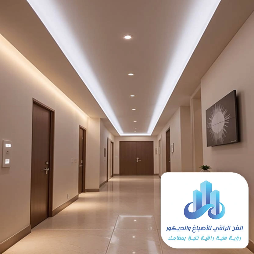 ديكور مداخل شقق فخمة القطيف