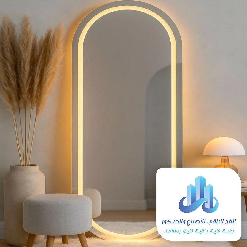 ديكورات مرايا مضيئة القطيف